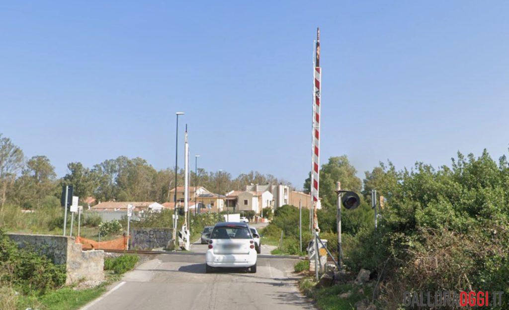 Passaggio a livello via lupacciolu rfi olbia