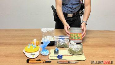 Spacciava droga in casa, arrestato un 37enne a Telti
