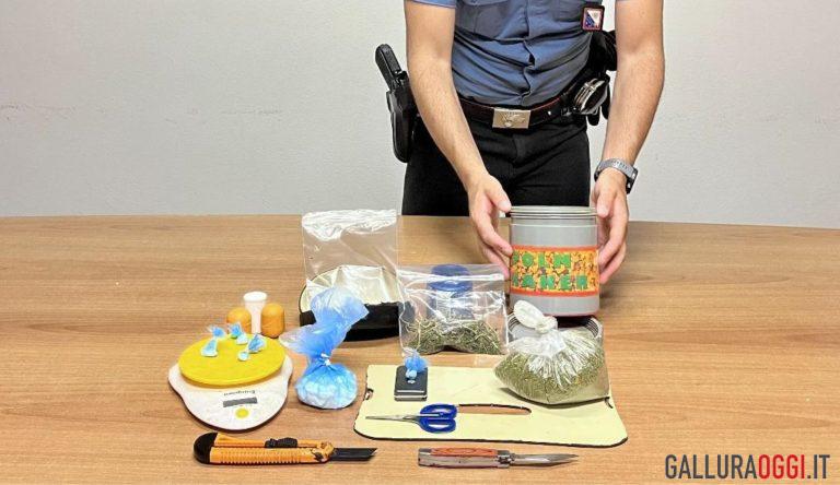 Spacciava droga in casa, arrestato un 37enne a Telti