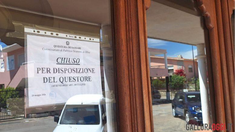 Il bar è un ritrovo di pregiudicati, locale chiuso a Olbia per 15 giorni
