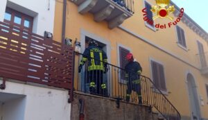 Incendio in un appartamento ad Arzachena