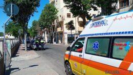Incidente tra auto e moto nel corso di Olbia, un ferito