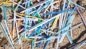 Plastica spiaggia Gallura