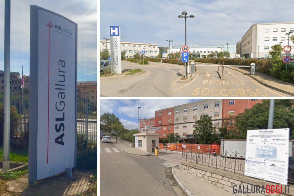 asl gallura pronto soccorso olbia e tempio