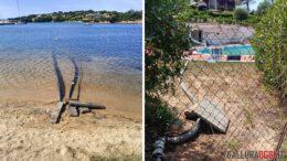 sequestro cala bitta arzachena tubi per piscine