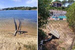sequestro cala bitta arzachena tubi per piscine