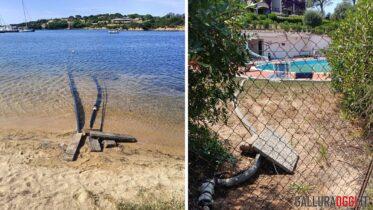 sequestro cala bitta arzachena tubi per piscine
