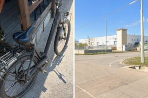 auto bici incidente via corea olbia