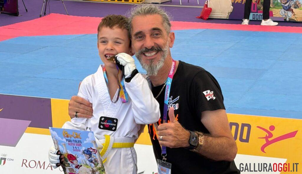 Taekwondo, Joele Ledda di Olbia vince il titolo italiano Beginners