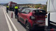 Violento incidente sul ponte di Olbia, un ferito