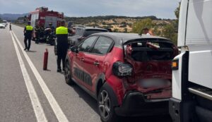 Violento incidente sul ponte di Olbia, un ferito