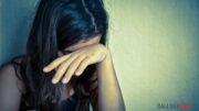 violenza su bambina che piange