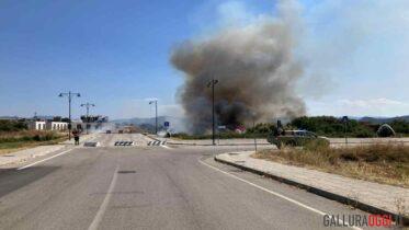 incendio a olbia