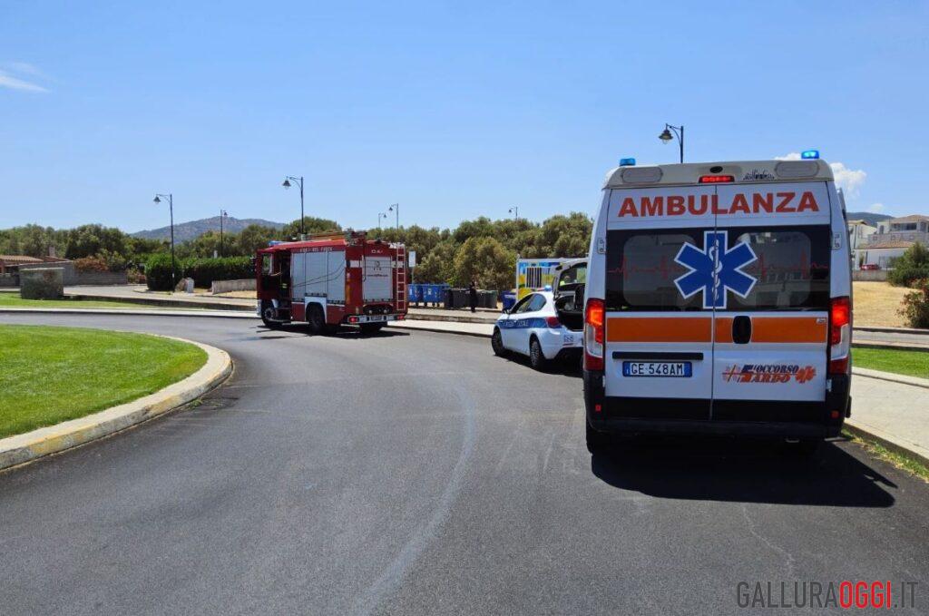 incidente olbia viale murta maria