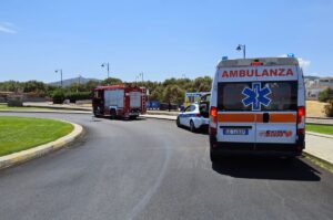 incidente olbia viale murta maria