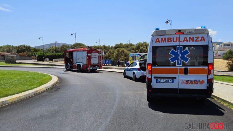 incidente olbia viale murta maria