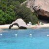 Arzachena, litorale Capriccioli - La Celvia e roccia dell'Elefante