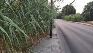 In via Bazzoni Sircana a Olbia è allarme sicurezza per ciclisti e pedoni