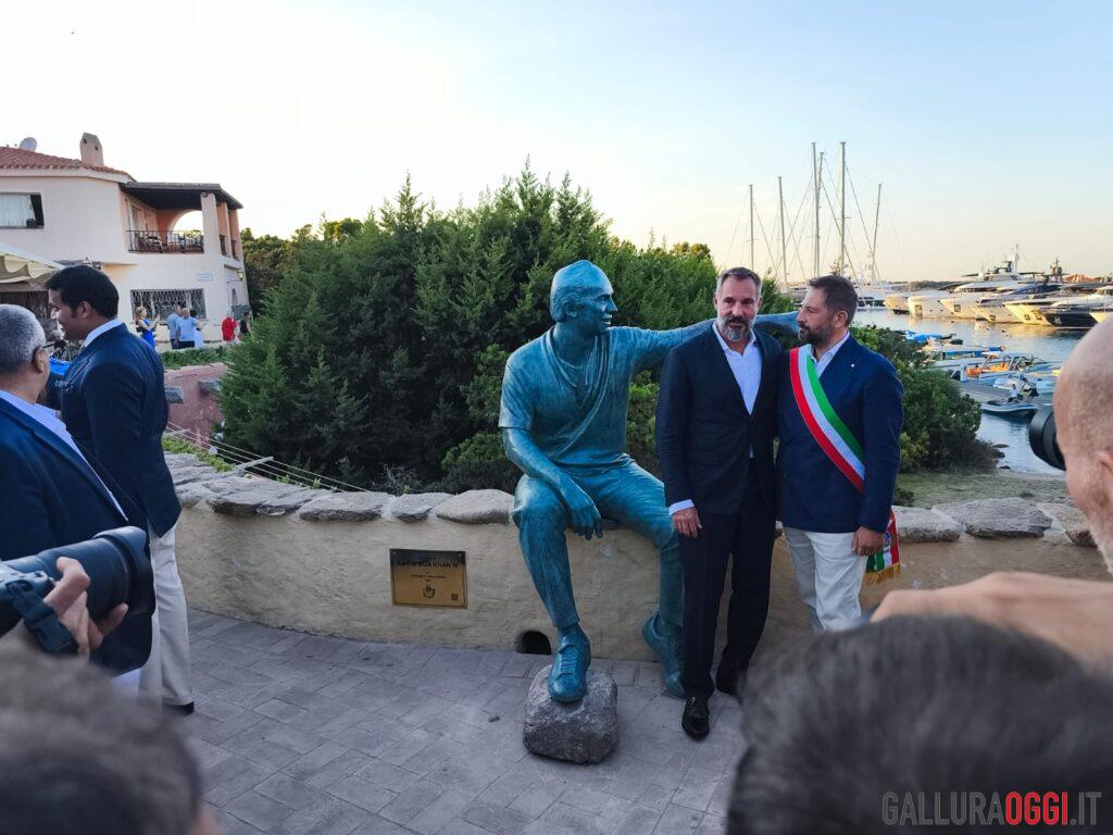 La piazza di Porto Cervo intitolata al principe Karim Aga Khan