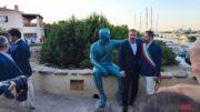 La piazza di Porto Cervo intitolata al principe Karim Aga Khan