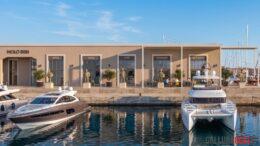 Molo Brin d-marin yacht rendering olbia
