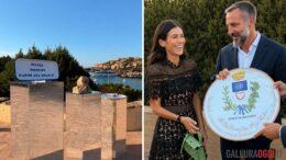 Nuova piazza Aga Khan a Porto Cervo, il tributo di Cerasarda