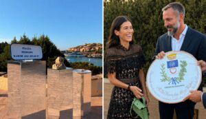 Nuova piazza Aga Khan a Porto Cervo, il tributo di Cerasarda