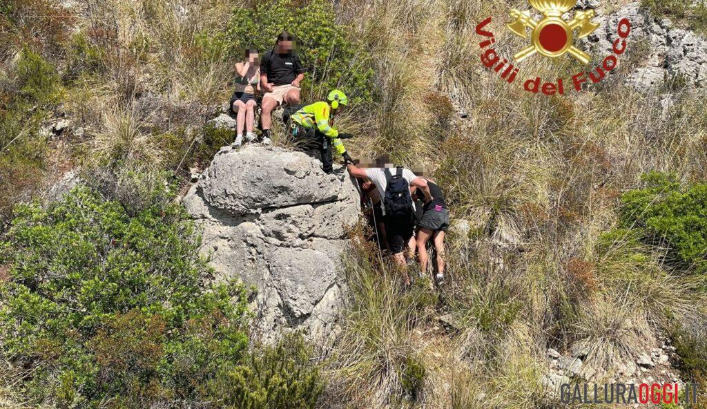 Paura a Golfo Aranci, recuperati cinque giovani turisti francesi