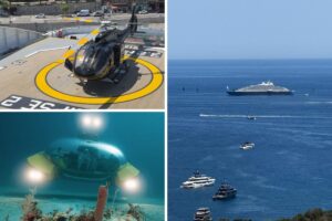 scenic eclipse II crociera lusso porto cervo elicottero sottomarino