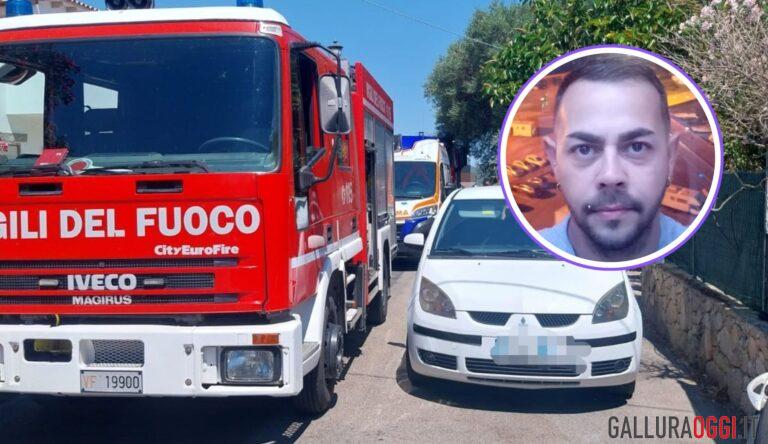 Tragedia a Palau, incendio in casa morto Giorgio Menna