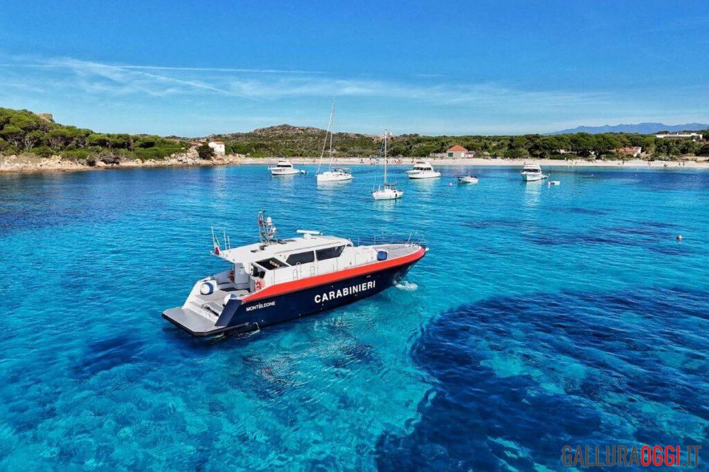 carabinieri la maddalena cala santa maria