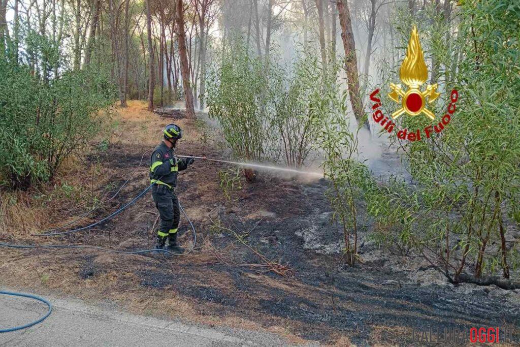 incendio aglientu