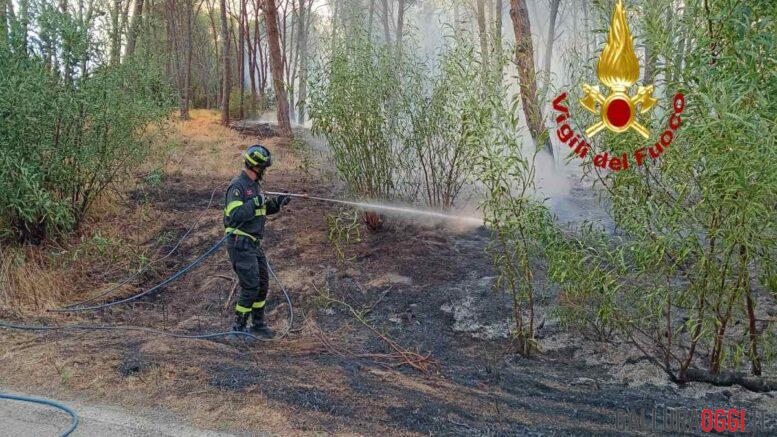 incendio aglientu