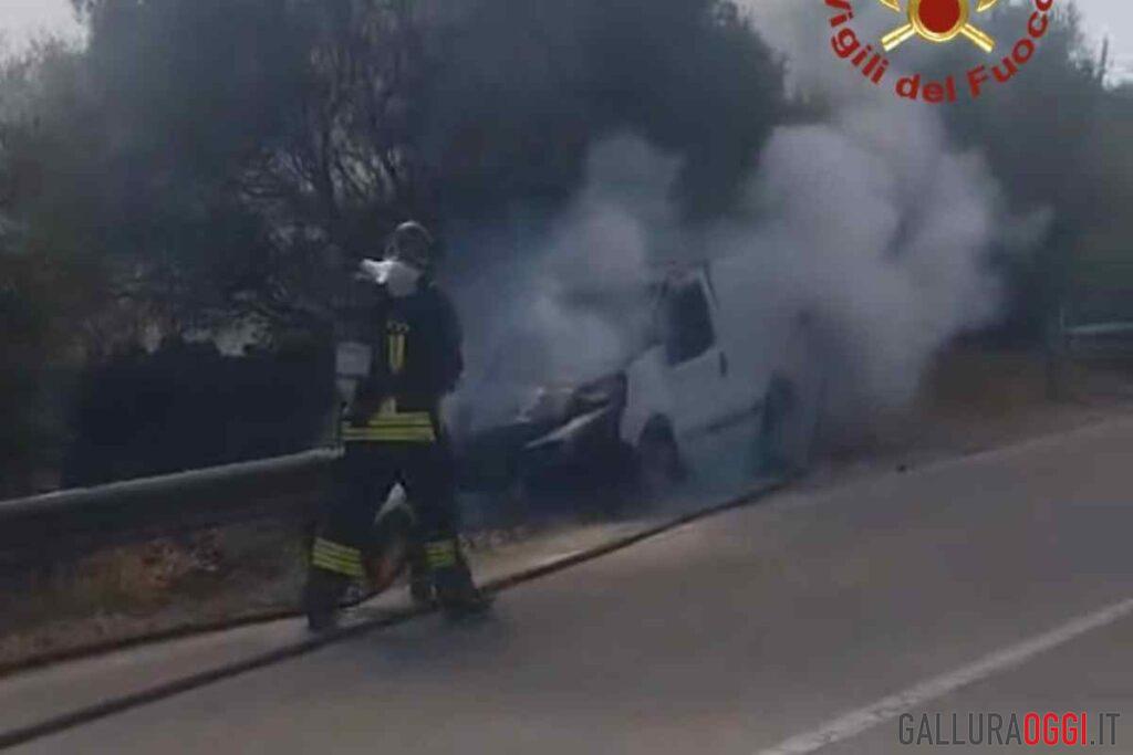 incendio arzachena