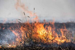 un incendio