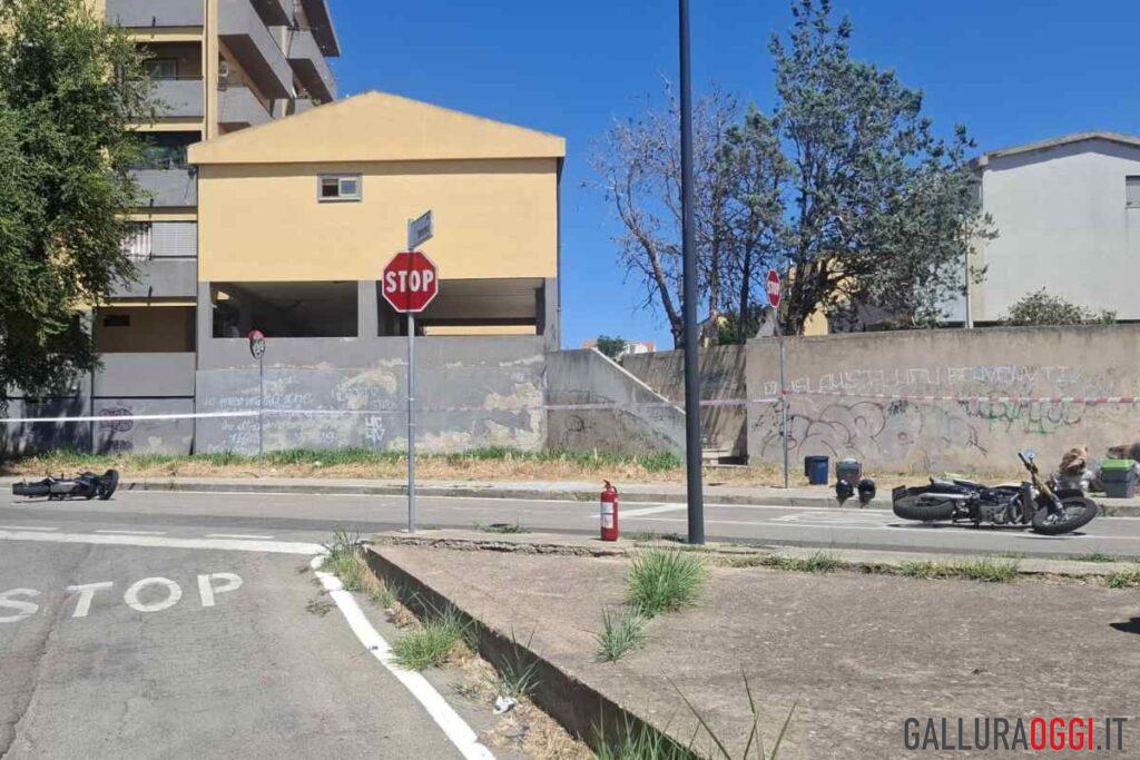 incidente stradale olbia