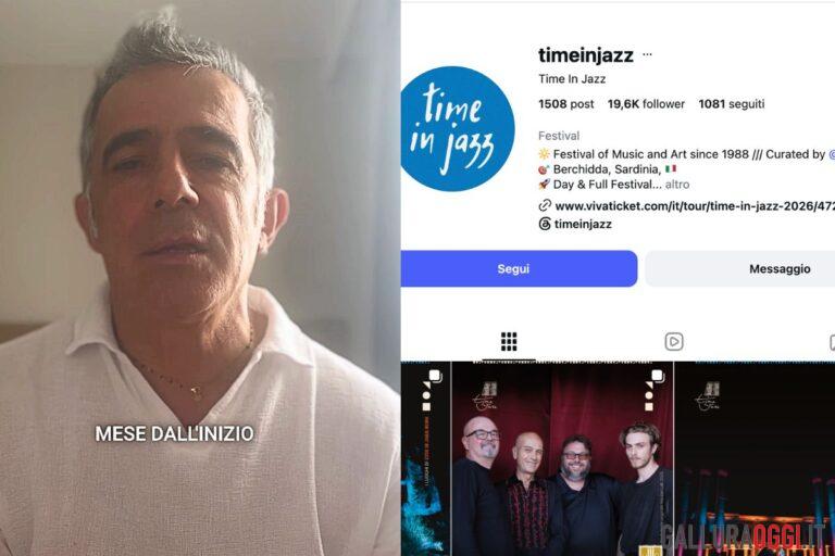 Time in jazz bloccato su Instagram