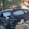 Auto finisce contro un muretto, un ferito ad Arzachena