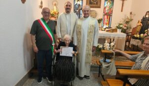 Calangianus festeggia Anna Luciano, l’ex sindaca compie 102 anni