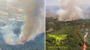 Grosso incendio a Bottidda