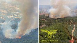 Grosso incendio a Bottidda