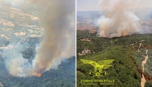 Grosso incendio a Bottidda
