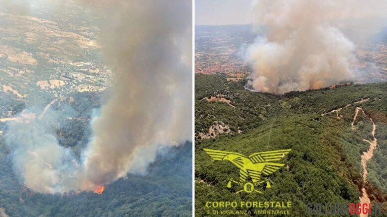 Grosso incendio a Bottidda
