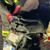 Incidente a Cannigione, moto contro un cinghiale