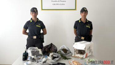 Pacco dalla Spagna con 4 chili di hashish, arrestato a Olbia