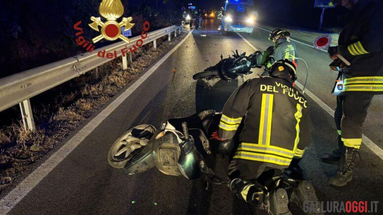 Scontro tra due moto sulla 125 a Olbia, scattano i soccorsi