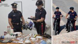 camper droga trinità d'agultu coppia carabinieri