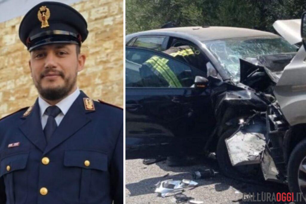 Riccardo Colangeli poliziotto eroe salva 6 persone in un incidente