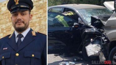 Riccardo Colangeli poliziotto eroe salva 6 persone in un incidente
