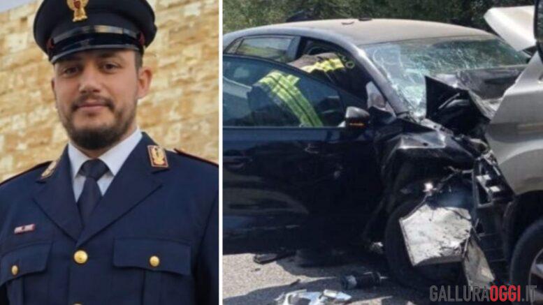 Riccardo Colangeli poliziotto eroe salva 6 persone in un incidente